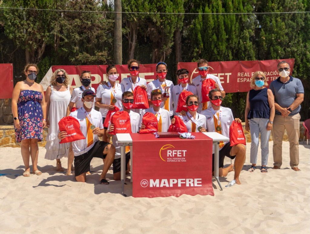 CAT Campiona d'Espanya de Beach Tennis