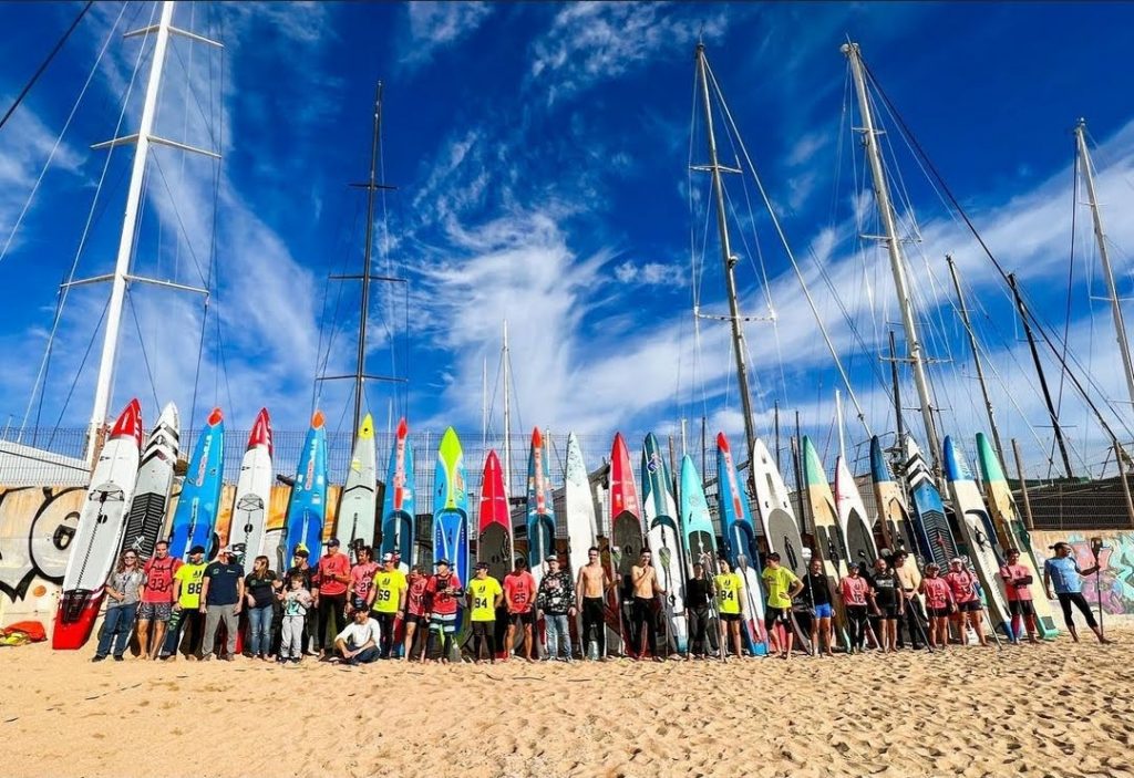 Camp Catalunya, paddle surf, 2021, Eli Llargués