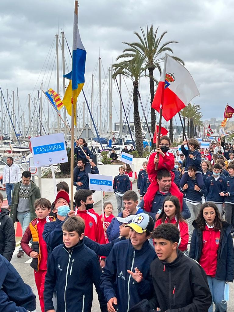 Acte d'inauguració - Campionat d’Espanya classe Optimist 2022 - 2022, calendari, creuer, regata - campionat d'espanya,Club Nàutic el masnou,classe optimist