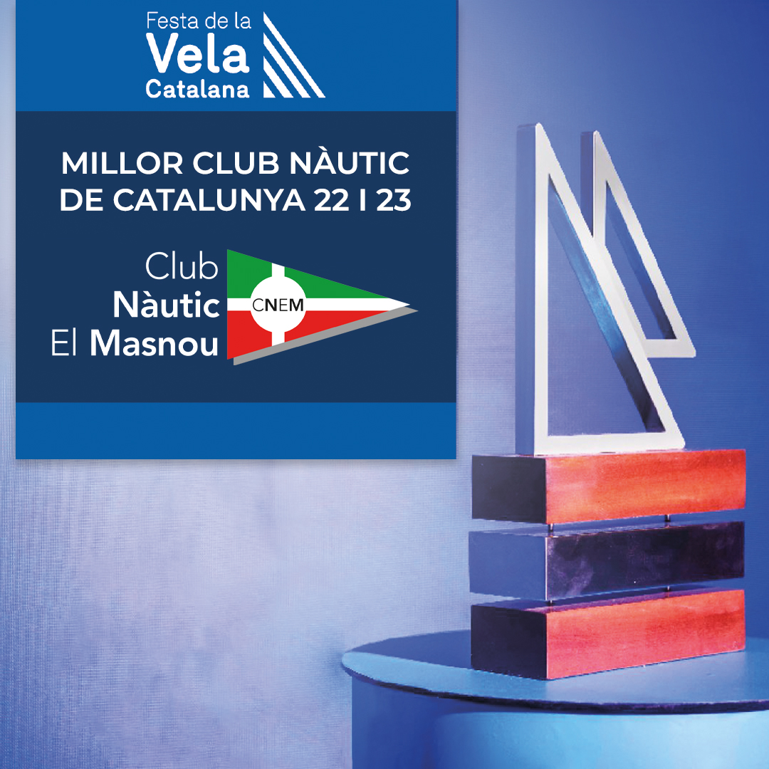 Millor Club Nàutic de Catalunya 22 i 23 - 2024, club nàutic el masnou, cnem, Mundo Deportivo - Millor Club Nàutic
