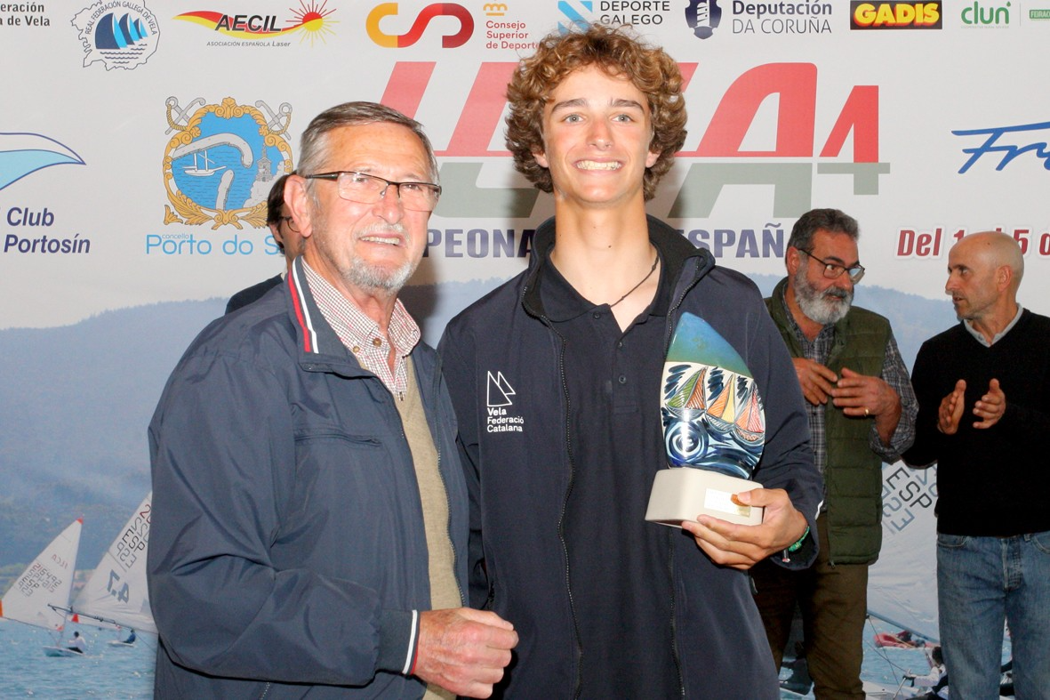 Guille Dengra bronze al Campionat d'Espanya d'ILCA 4 2024 - 2024, club nàutic el masnou, cnem, Vela - Campionat d'Espanya