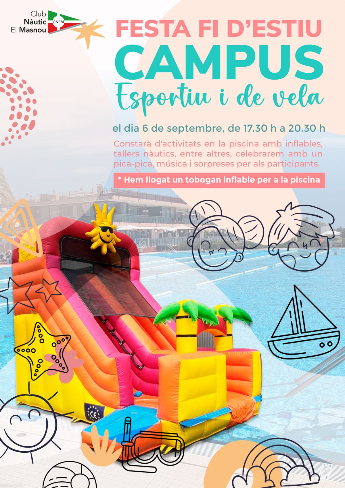 Festa fi d'estiu campus esportiu i de vela -