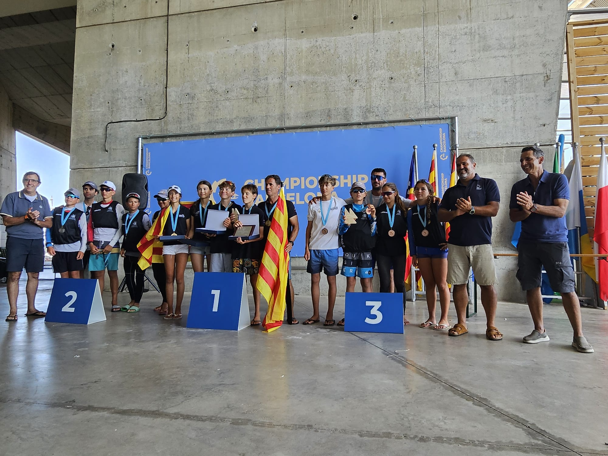 Anna Rentería es proclama Campiona d'Espanya per autonomies 2024 amb l'equip 1 de la selecció catalana - 2024, club nàutic el masnou, cnem, Vela - Campiona d'Espanya