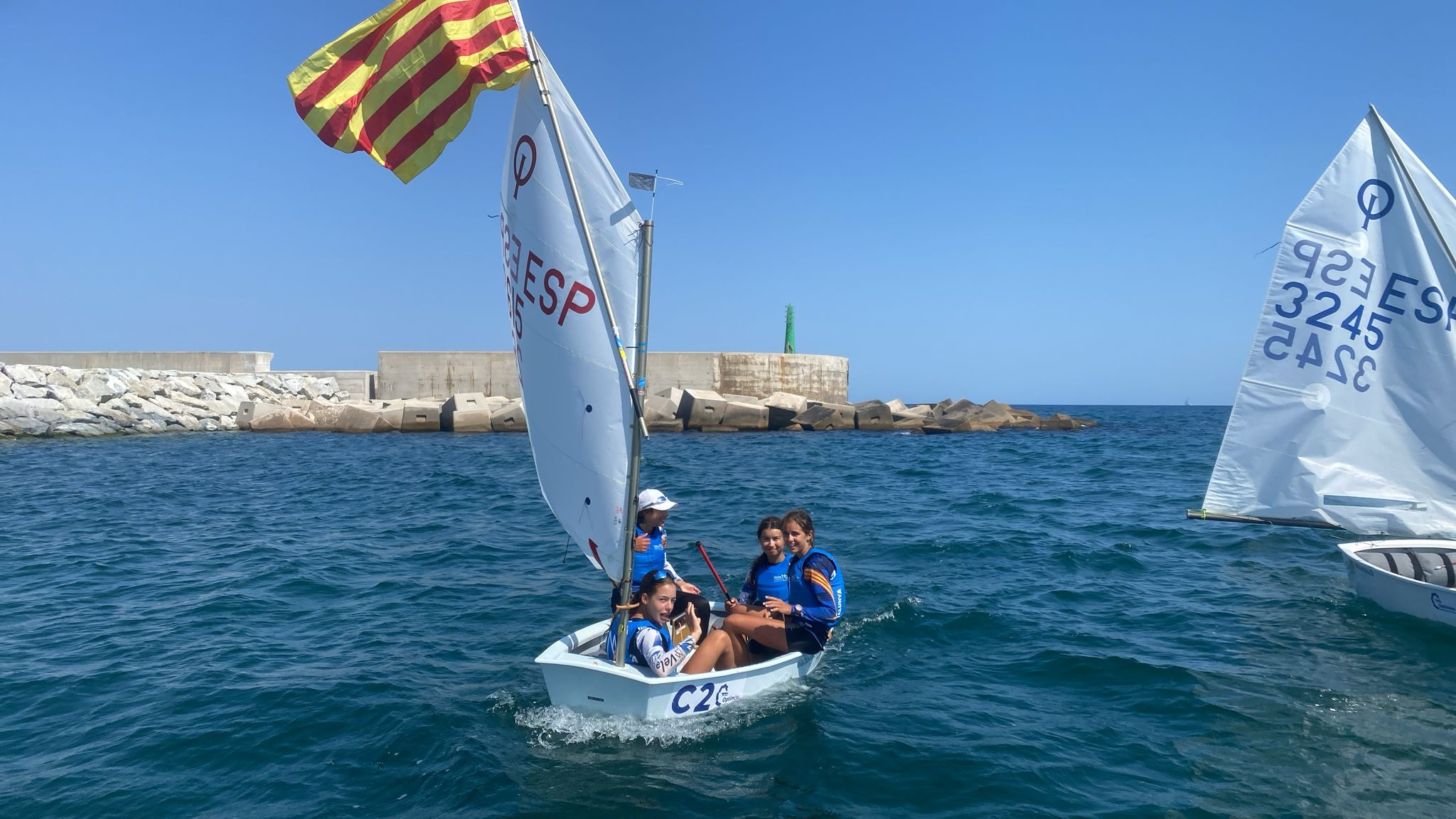 Anna Rentería es proclama Campiona d'Espanya per autonomies 2024 amb l'equip 1 de la selecció catalana - 2024, club nàutic el masnou, cnem, Vela - Campiona d'Espanya