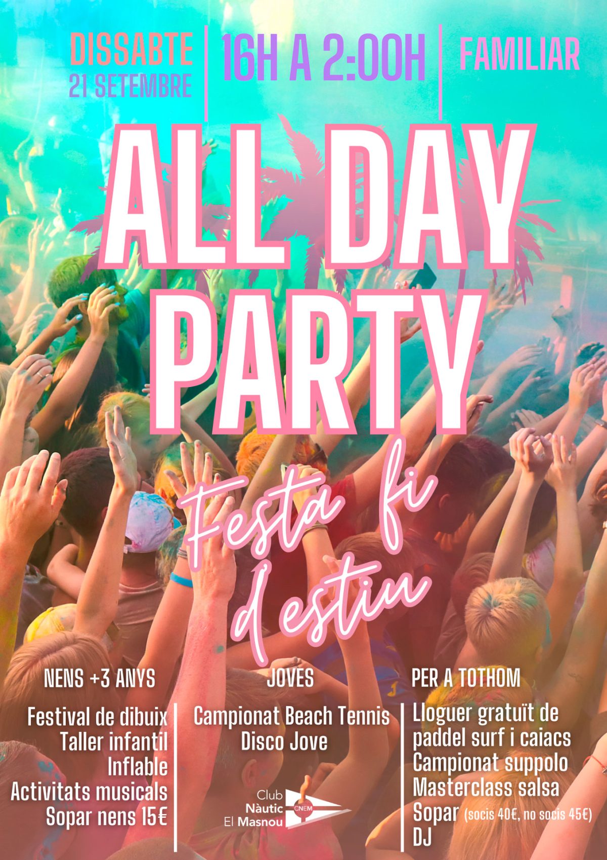 Festa fi d'estiu - All day party -