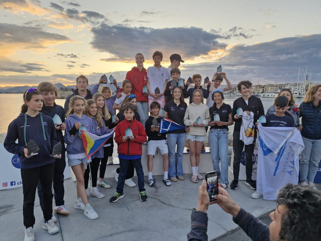 Grans resultats del Masnou al Territori Mestral d’Optimist a Cambrils