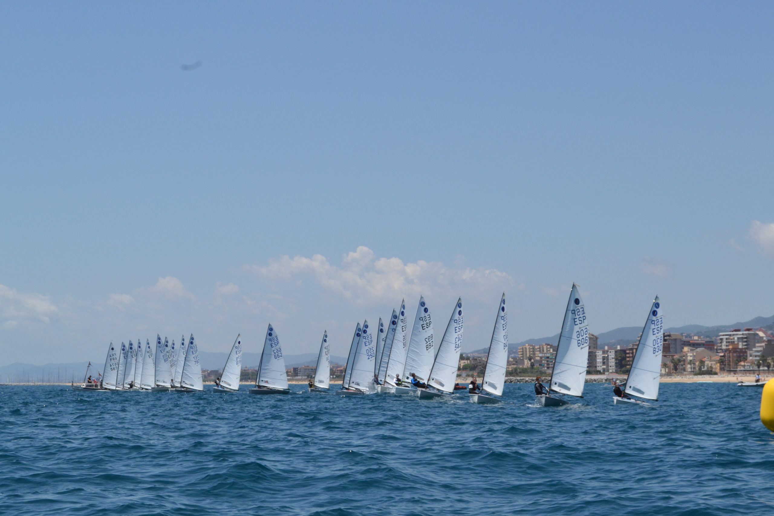 El Club Nàutic El Masnou, present amb força al Campionat de Catalunya de la Classe Europa a Vilassar - 2025, Campionat de Catalunya, Optimist B, Roses - Setmana Nàutica d'Alacant