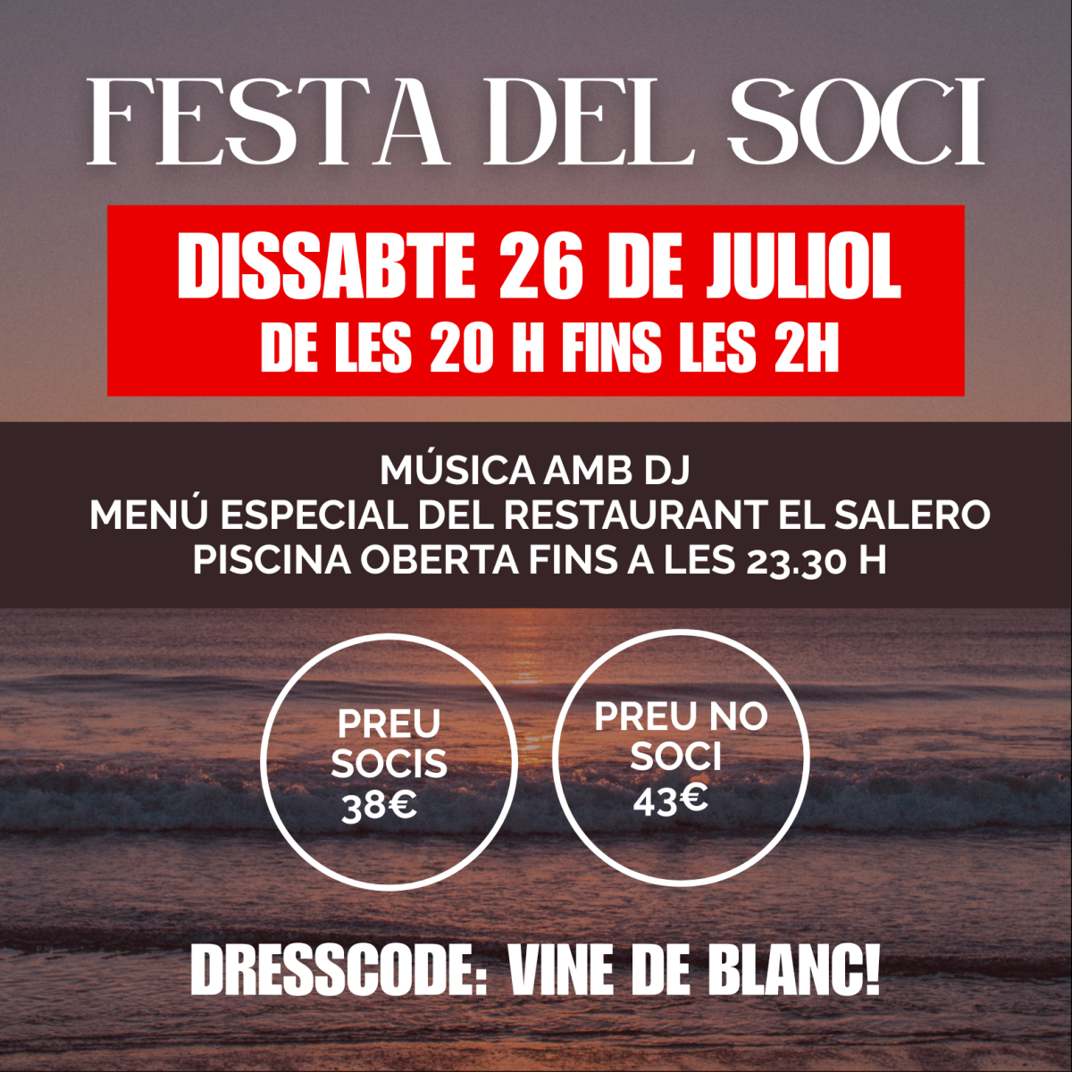 Festa del soci 2025 -