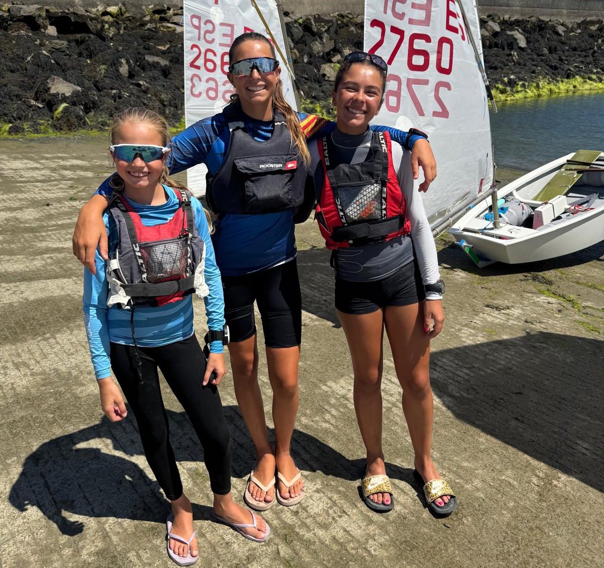 Gran paper de les germanes Mendiolea i Aitana Noguera a la Copa Internacional d’Estiu d’Optimist - 2025, GP El Masnou, Pati a Vela - Setmana Nàutica d'Alacant