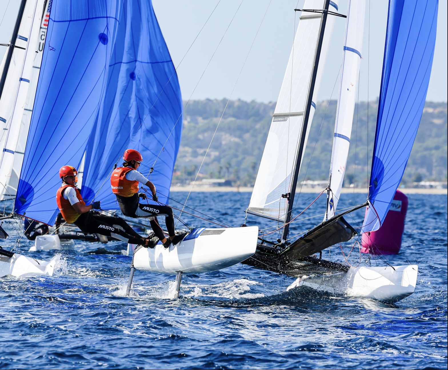Dani i Nora Garcia tanquen amb bones sensacions el Mundial de Nacra 17 a Cagliari - 2025, Cagliari, Mundial, Nacra 17 - Setmana Nàutica d'Alacant