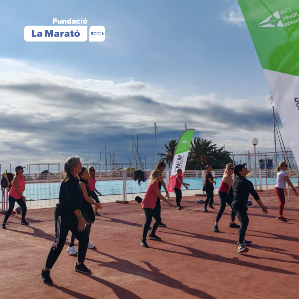 El Club Nàutic El Masnou es mou per La Marató TV3