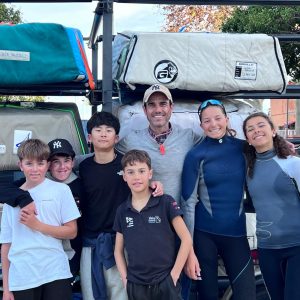 L’equip d’Optimist del CN El Masnou a Palma, després d’un cap de setmana intens de regata amb vent, aprenentatges i bons resultats.