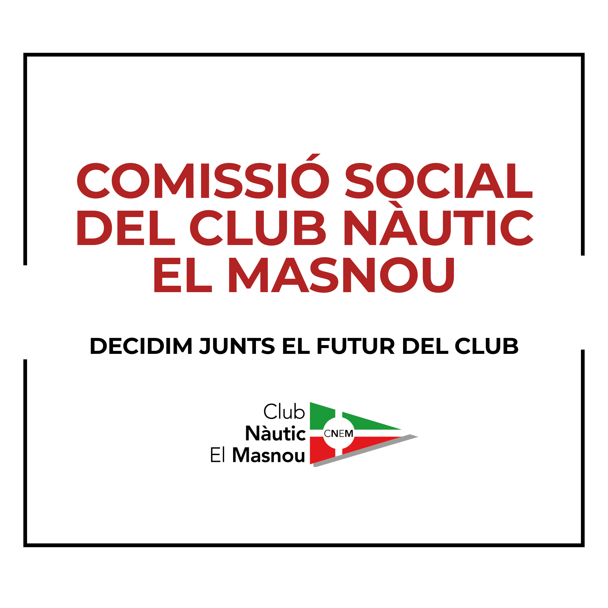 Comissió Social del Club Nàutic El Masnou - 2025, Comissió Social, El Masnou - Setmana Nàutica d'Alacant