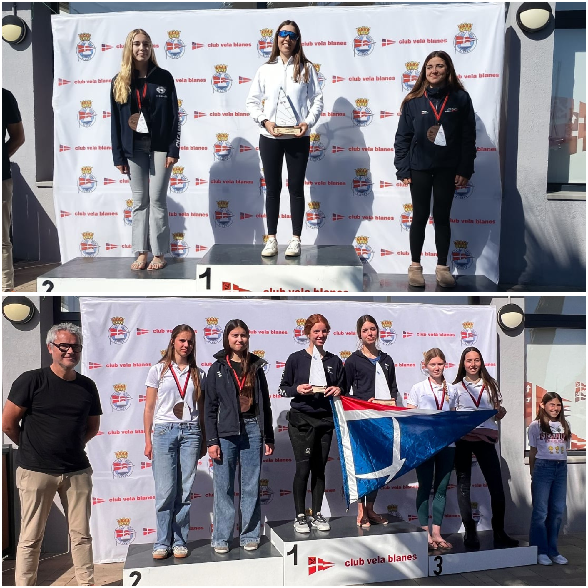 Gran paper del CNEM al Trofeu Hivern N2 de Blanes - 2026, Blanes, Ilca i 420, N2 - Setmana Nàutica d'Alacant