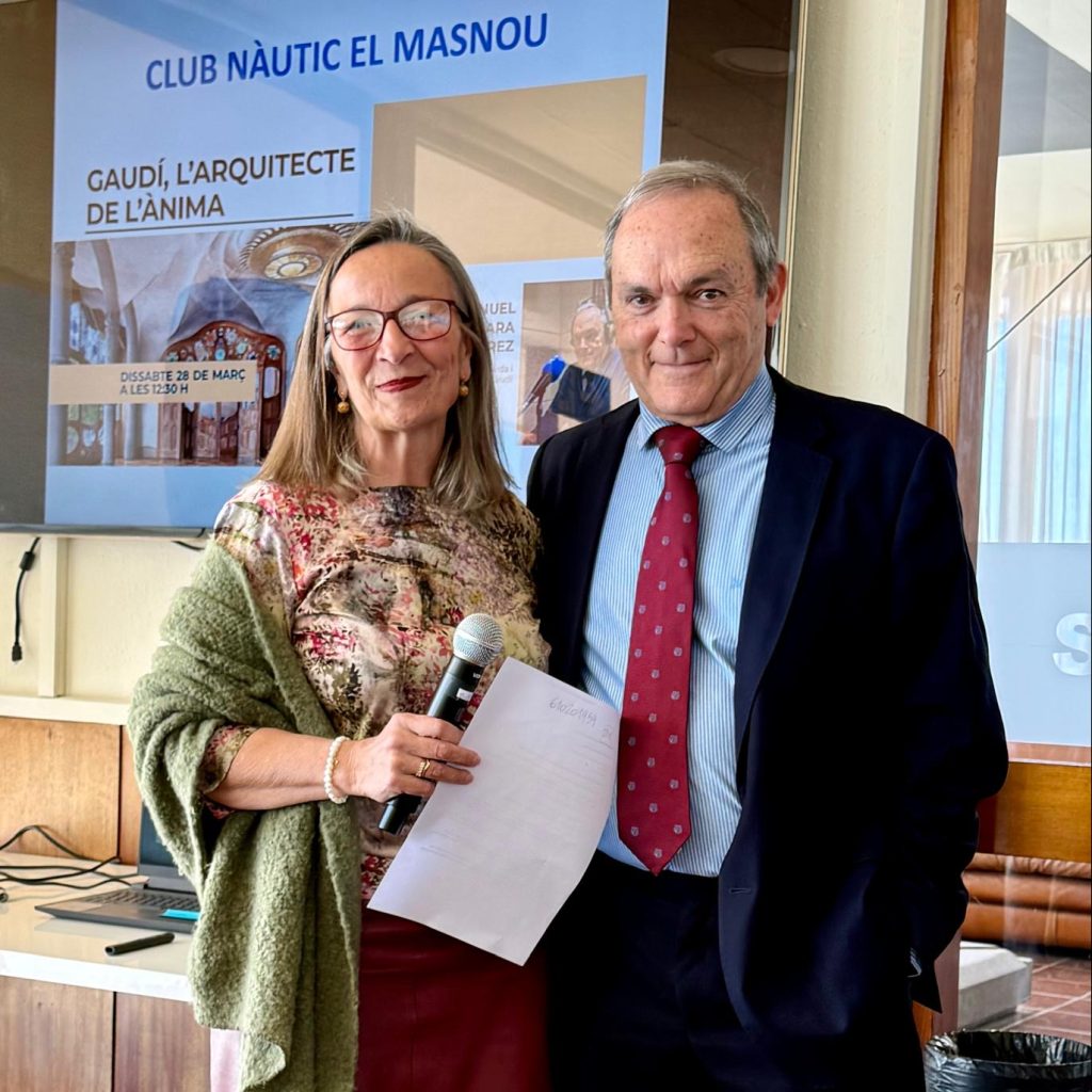 Inici - club nàutic el masnou El Club Nàutic El Masnou omple l’aforament en la conferència sobre Antoni Gaudí