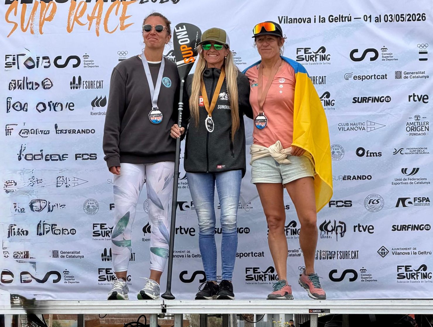 L’esportista del Club Nàutic El Masnou es proclama campiona d’Espanya de Sprint màster - 2026, campiona d’Espanya, Sup Race, Vilanova i la Geltrú - Setmana Nàutica d'Alacant