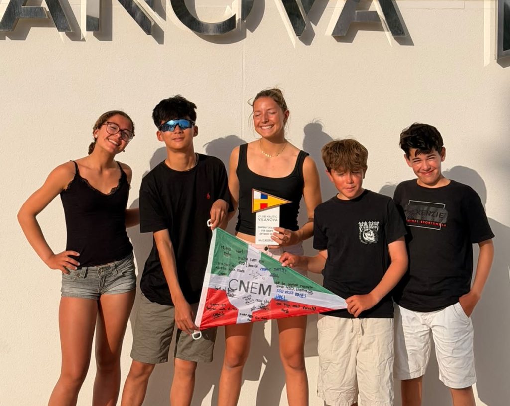 El Club Nàutic El Masnou tanca la temporada amb un quart lloc al Campionat de Catalunya per Equips d'Optimist