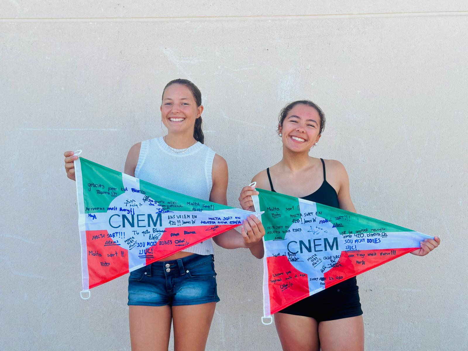 Blanca Mendiolea i Aitana Noguera tanquen una etapa d’Optimist plena d’orgull - 2026, El Masnou, Optimist A - Setmana Nàutica d'Alacant
