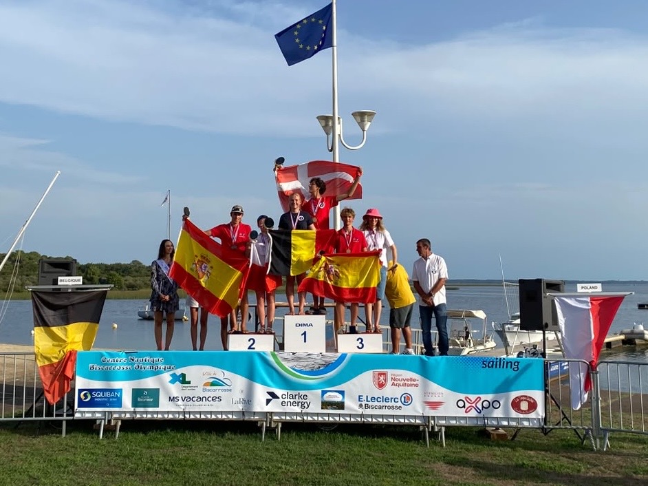 Inici - club nàutic el masnou Podi europeu per a Roc Pérez i Daniel Morón a Biscarrosse