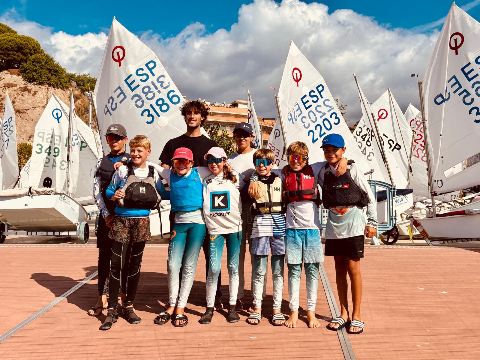 Tres podis per al Club Nàutic El Masnou a la regata Memorial Estruch del CN Arenys - 2026, CN Arenys, Memorial Estruch, Optimist - Setmana Nàutica d'Alacant