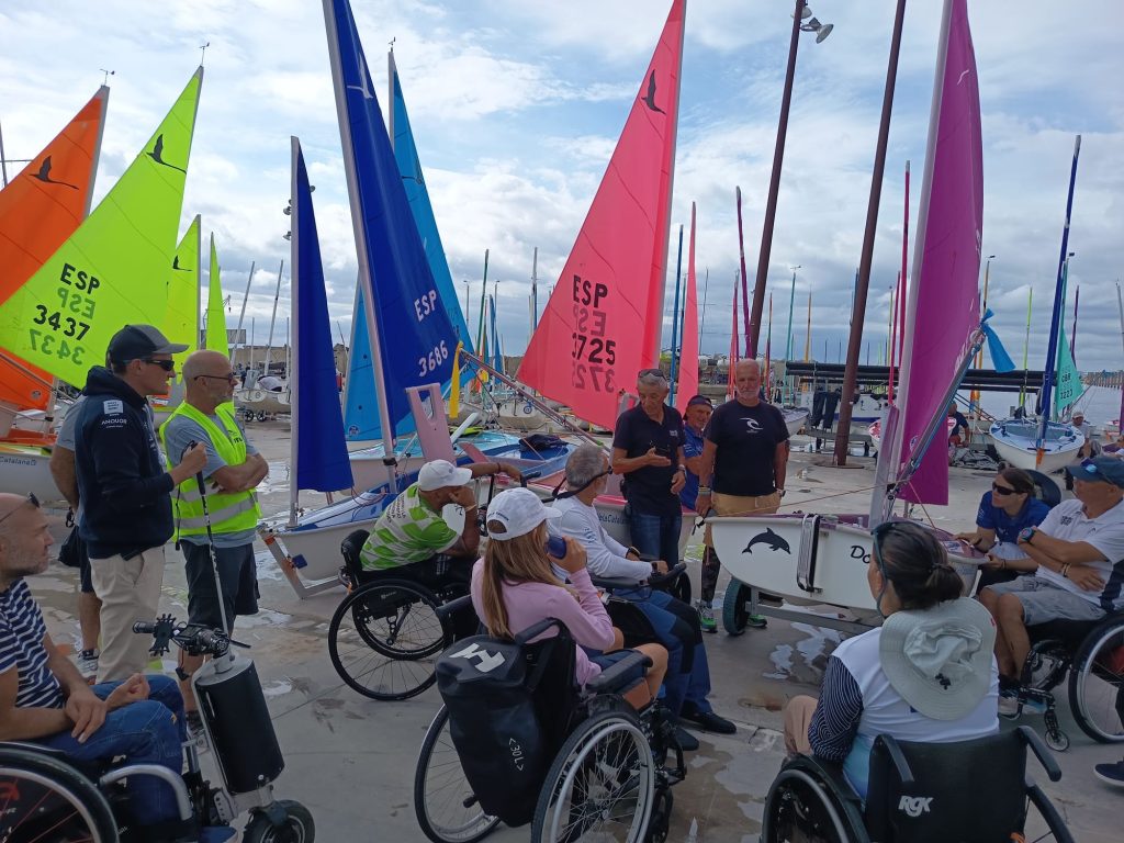 Inici - club nàutic el masnou Alexia Core Maeso i Lluís Garcia Torres competeixen al Campionat d’Europa de Hansa 303