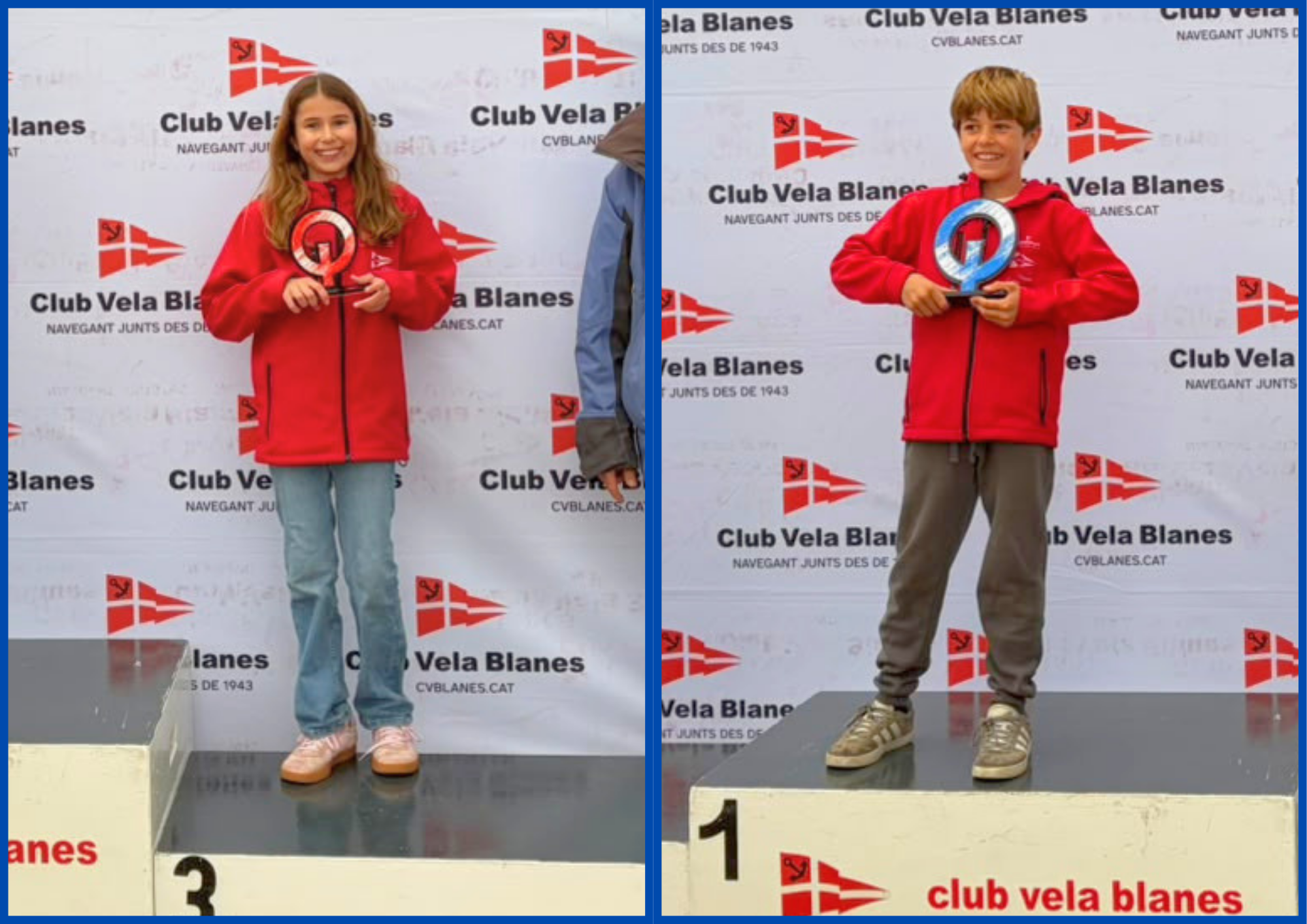 Doble podi de Max Benito i Blanca Chavarria, amb Joan Riera quart absolut a Blanes - 2026, CN Blanes, N2, Optimist A -